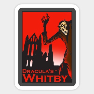 DRACULA'S WHITBY Sticker